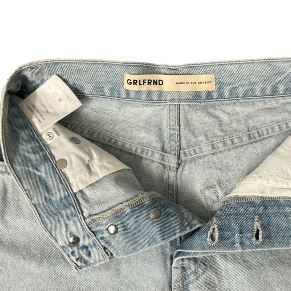 NWOT Revolve GRLFRND Super High Rise Vintage Cutoff Jean Shorts - Size 23 - Picture 5 of 9